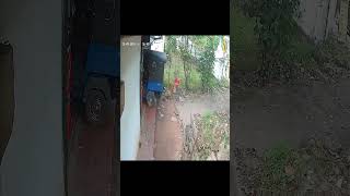 Driverless three-wheeler enters a shop | Accident recorded on CCTV #accident @matara