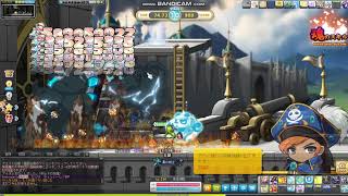 【maplestory】エヴァン　攻城戦車殲滅戦　2020.02.10