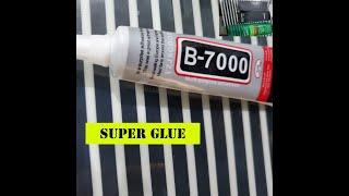 MMOBIEL B 7000 multi purpose adhesive/glue review and personal thoughts.