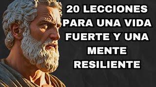 💪 20 LECCIONES DE MARCO AURELIO: IMPERDIBLE SABIDURÍA ESTOICA PARA FORJAR UNA MENTE RESILIENTE