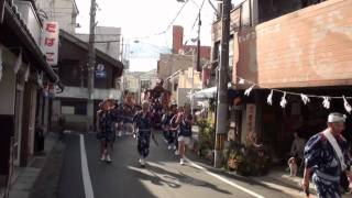 津山まつり　堺町だんじりと徳守神社みこし