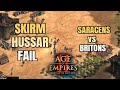 Saracens vs Britons | 1v1 Arabia | AOE2 :DE