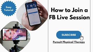 How to join a Facebook Live Session