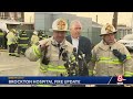 brockton hospital fire update