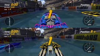 Hydro Thunder Hurricane - Split screen gameplay - Part 1 -