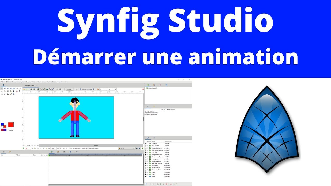 Synfig Studio Démarrer Une Animation Youtube