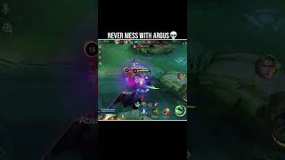 Never mess with argus #shorts #mobilelegends #argus #mlbb