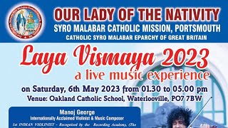 laya vismaya 2023 | live musical event | Portsmouth