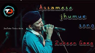 Jhuli jhule|Assamese jumur song|Zubeen Garg adivasi song|2022@tinkudeka7574