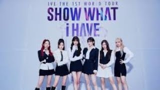 K-pop IVE THE 1ST WORLD TOUR SHOW WHAT I HAVE  Amsterdam Ziggo Dome 南韓女團I've