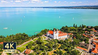 Tihany Lake Balaton Hungary 🇭🇺 4K Walking Tour 2023