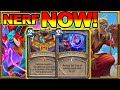 MOST BROKEN DECK EVER MADE! Spell Mage With Deck of Lunacy Needs HOT NERF! Barrens | Hearthstone