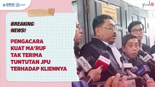 Kuat Ma'ruf Dituntut 8 Tahun Penjara, Pengacara Beberkan Poin Pembelaannya