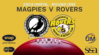 2024 R1 - Magpies v Rovers