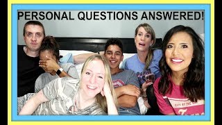 FAMILY QUESTIONS AND ANSWERS | PERSONAL QUESTIONS ANSWERED
