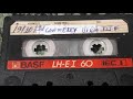 Fita K7 Tape BASF - Hip Hop Oldschool SET MIX (Fefe Casa do Elly Pretoriginal DMN em 19/10/1991)