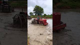 Mahindra tractor working in mud 🚜💯 #viral #shorts #tractor