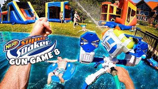 NERF GUN GAME | SUPER SOAKER EDITION 8.0 (Nerf First Person Shooter)