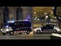 [RARE] Mossos d'Esquadra Barcelona Ford transit and Seat Altea responding