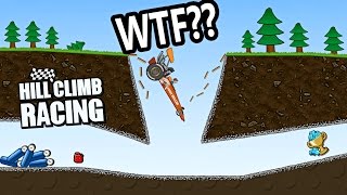 Hill Climb Racing - DRAGSTER Tear down Bridge CAVE under FOREST | GamePlay