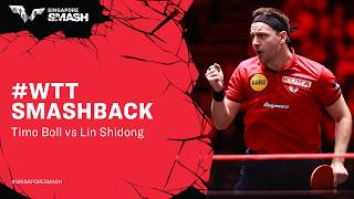 Timo Boll vs Lin Shidong | #WTTSmashback | Singapore Smash 2024