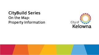 Property Information: Interactive Maps | City Build