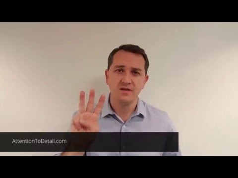 3 Ways to Immediately Improve Your Attention to Detail 3 Ways to Immediately Improve Your Attention to Detail