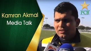 HBL PSL Media Talk Kamran Akmal of Peshawar Zalmi at ICC Cricket Academy Dubai | PCB