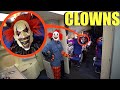 if you ever see clowns on an airplane RUN off the plane immediately!!