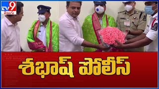 KTR appreciates traffic SI Ilaiah who issued challan to his vehicle - TV9