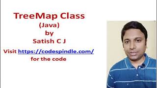 TreeMap Class in Java - Demo (Map, SortedMap and NavigableMap Interfaces - Explained)
