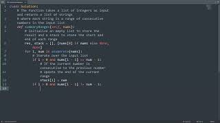 Leetcode 228. Summary Ranges in Python | Python Leetcode | Python Coding Tutorial | Python Code ASMR
