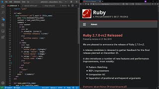 Demo: Ruby 2.7 Pattern Matching on YAML