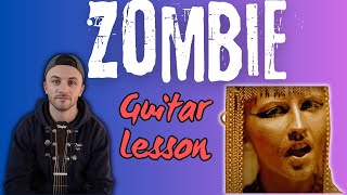 'Zombie' Beginner Guitar Lesson (4 CHORDS!)