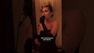 Miley Cyrus SHADY comments while performing Flowers #miley #mileycyrus #flowers
