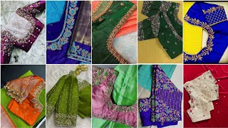 50+Latest Maggam work blouse designs/Aari work blouse design ideas 2022