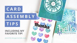 Card Assembly Tips + Getting Past Creative Slumps + LOADS of Cards!