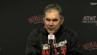 SD@SF: Bochy discusses walk-off win in 10 innings