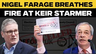 LIVE | Nigel Farage ‘Exposes BIG Election Scandal’, Launched Scathing Attack on Starmer | UK News