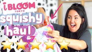 iBloom Squishy Package HAUL (ITS SO GOOD!!)