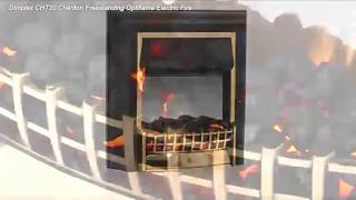 Dimplex Cheriton Electric Fire * Dimplex CHT20 Cheriton Freestanding Optiflame Electric Fire Review+