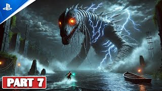 Battle with Hydrus, the Electrifying 7th Colossus | Shadow of the Colossus