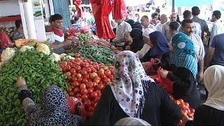 Désespoir et frayeur au marché de Gaza