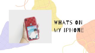 whats on my iphone xr [kpop/bts army edition]