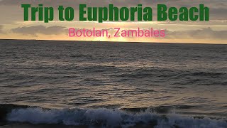 Trip to Euphoria Beach at Botolan, Zambales