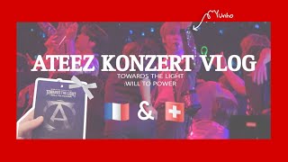 2025 - ATEEZ Tour VLOG  - 🇫🇷LYON \u0026 ZÜRICH🇨🇭 [GER/DEU]