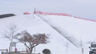 Virginia Beach prepares for snow, ensuring Mt. Trashmore remains clear from sledders