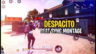 Despacito Beat Sync Montage|Free Fire Montage |Free Fire Best Beat Sync by TrapGaming!ff