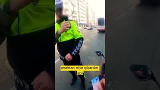 Polis ihbar üzerine Motorcuyu yakalıyor