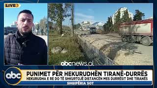 Hekurudha e re Tiranë-Durrës, gazetari: Vijon puna njëkohësisht edhe për ndërtimin e stacionit